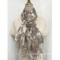 Silk and Cashmere Tie-dyed Fashionable Shawls